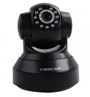 foscam FI9816P draadloze wifi camera zwart