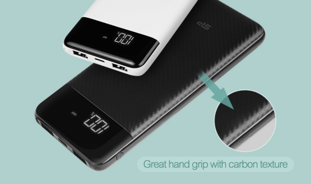 Powerbank - Powerbank 10000 mah - Powerbanks - GP28 - Zwart